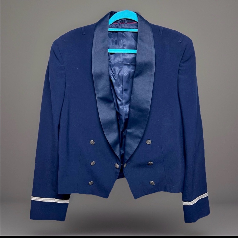 Vtg AIR FORCE Patriot Officers Mess Dress formal jacket 40/42